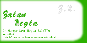 zalan megla business card